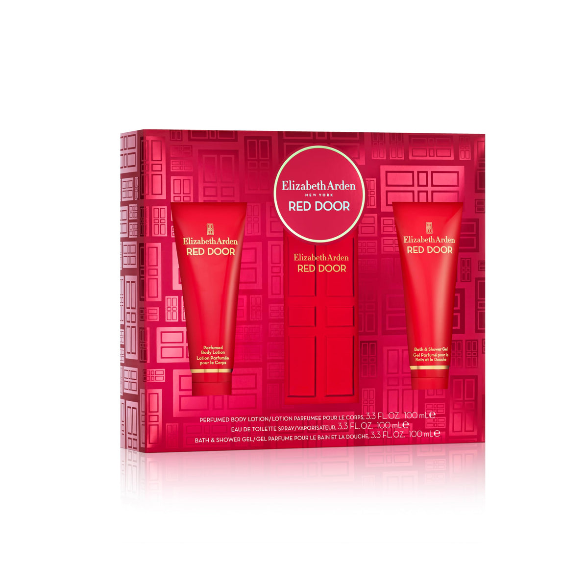 Elizabeth Arden Red Door, frasco de perfume, aroma floral oriental para ocasiones especiales.
