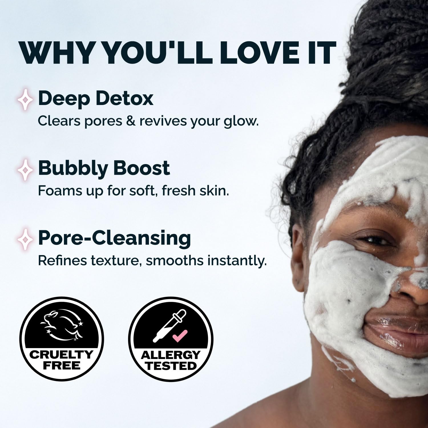 Elizabeth Mott Arcilla Kaolin Blanca: exfoliación suave que deja la piel lisa