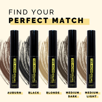 Elizabeth Mott Queen of the Fill, cubre canas en cejas con color duradero.
