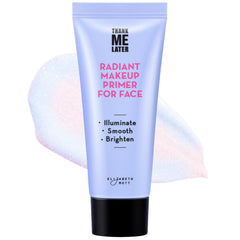 Elizabeth Mott Thank Me Later en botella iluminadora para brillo suave.
