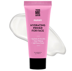 Elizabeth Mott Thank Me Later: botella del primer hidratante para piel seca y madura.