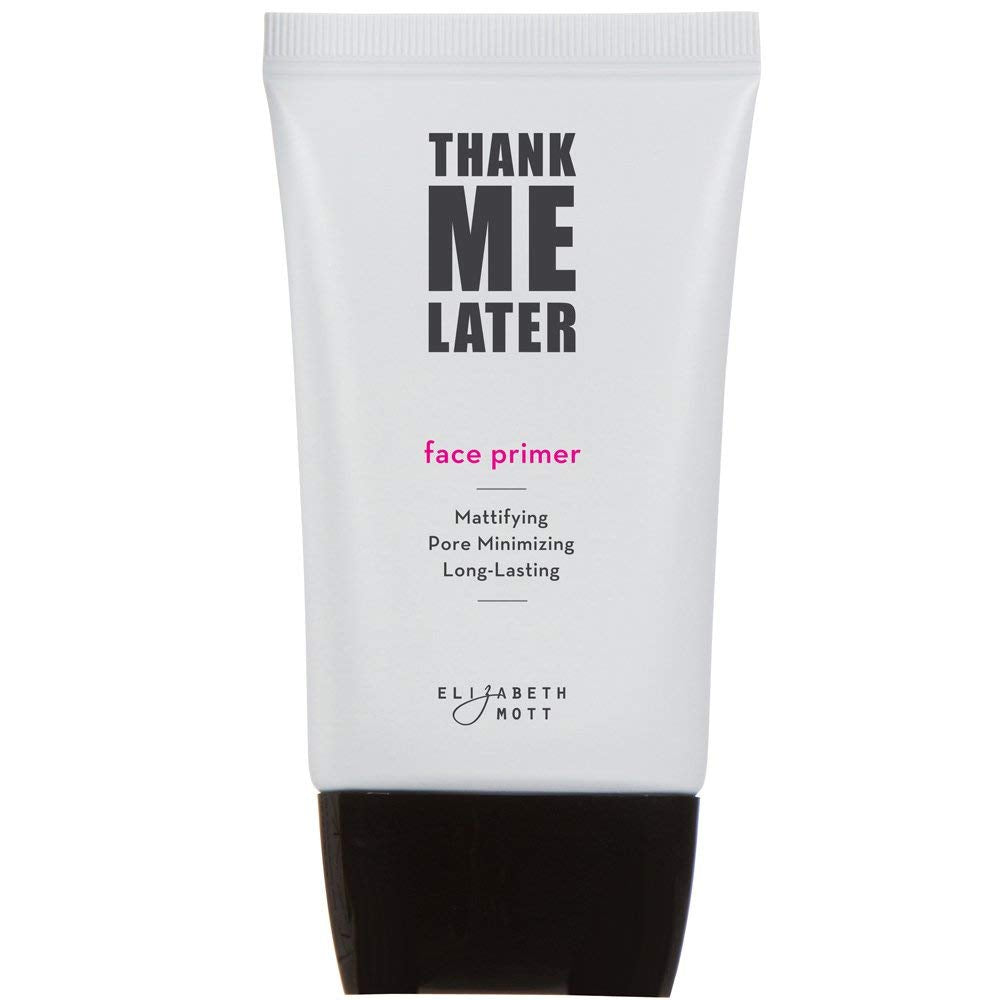 Elizabeth Mott Thank Me Later: primer mate en botella para acabado suave y duradero.