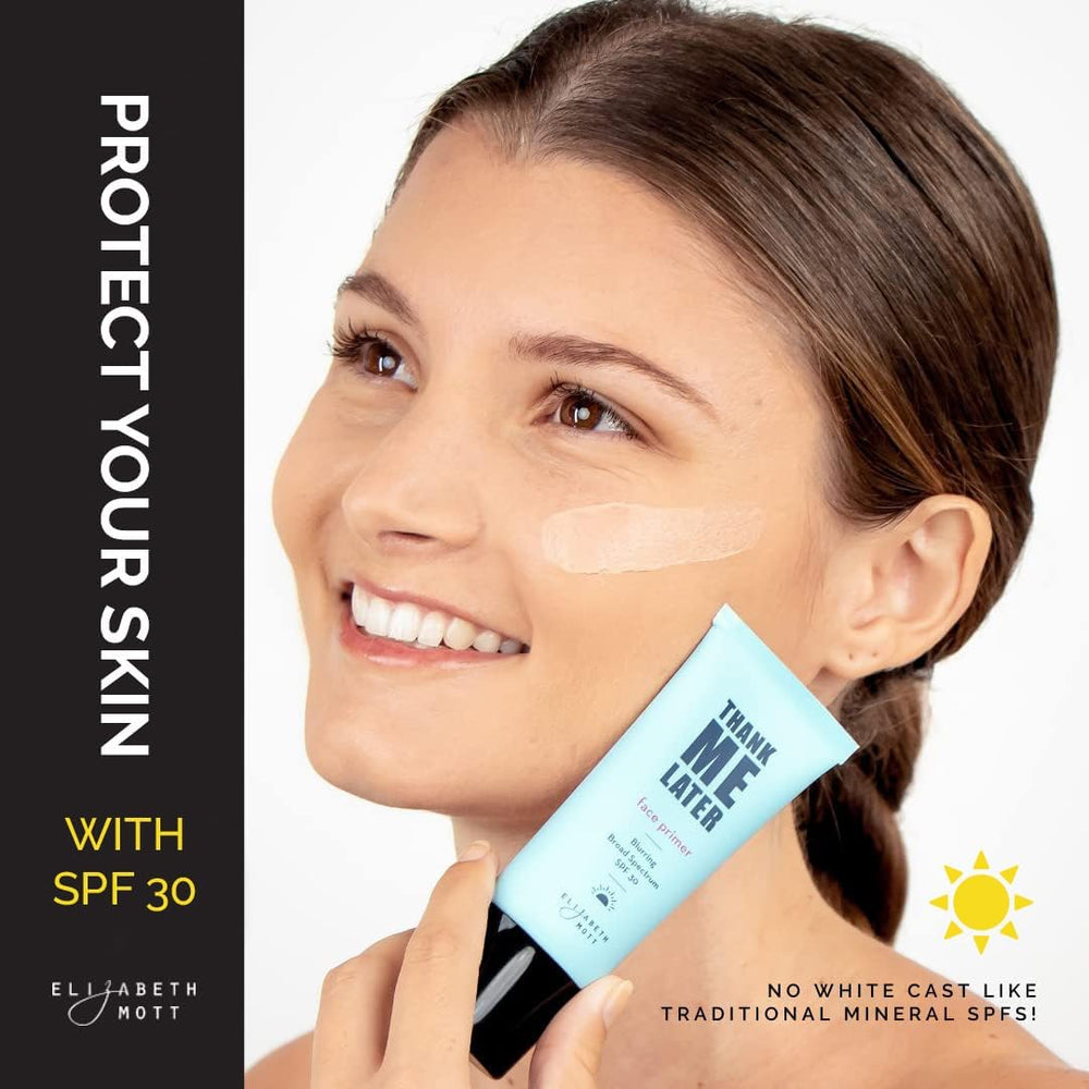 Protección SPF 30 del primer para uso diario sin dejar tonalidad extraña.