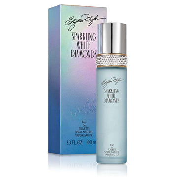 Elizabeth Taylor Sparkling White Diamonds – botella elegante para ocasiones especiales.