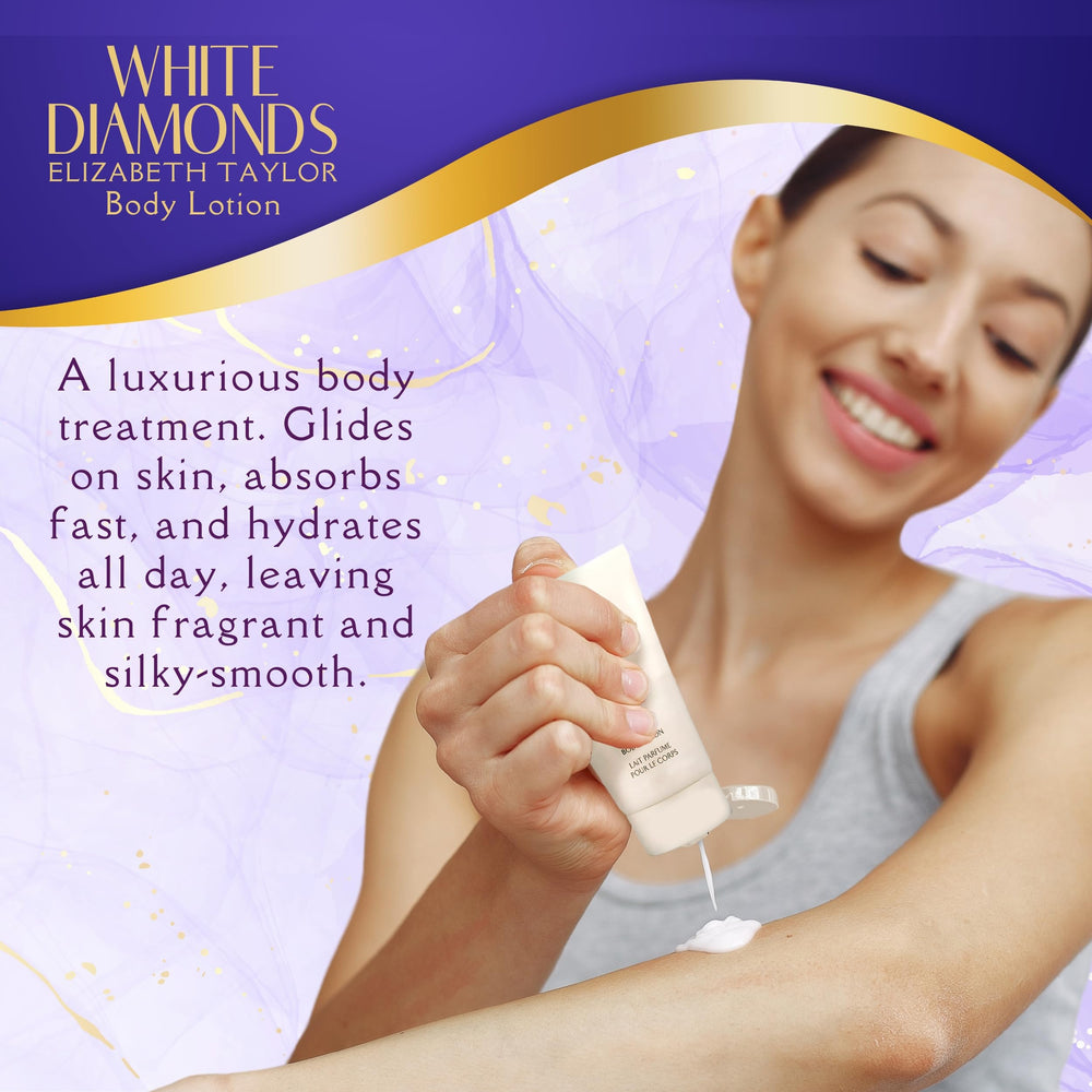 Elizabeth Taylor White Diamonds travel-size EDP splash handy on-the-go fragrance option.