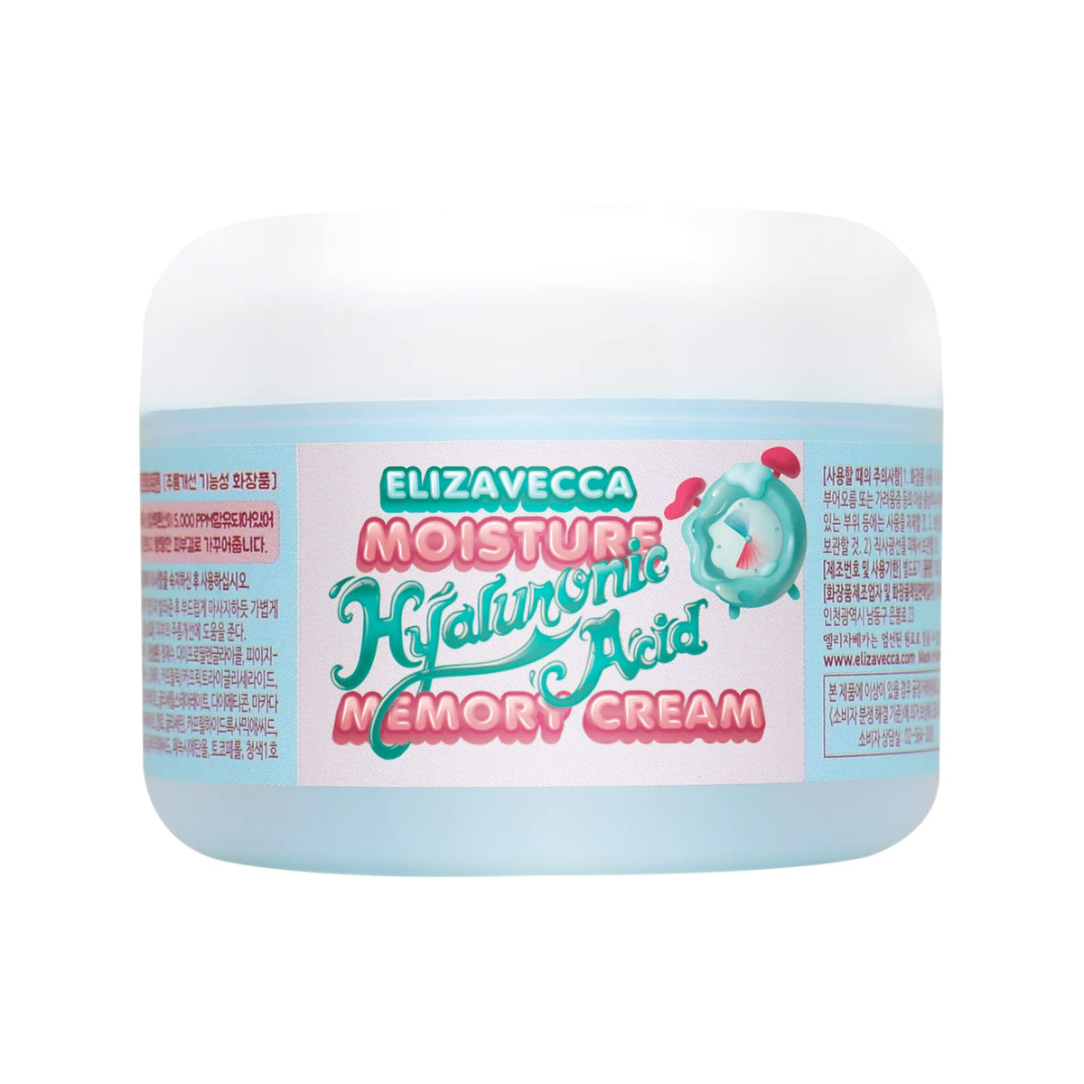Elizavecca Bote crema hidratante 100 g para piel suave y hidratada.