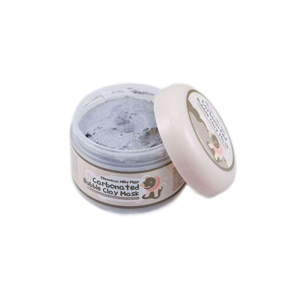 Elizavecca con burbujas carbonatadas en mascarilla para poros y limpieza suave
