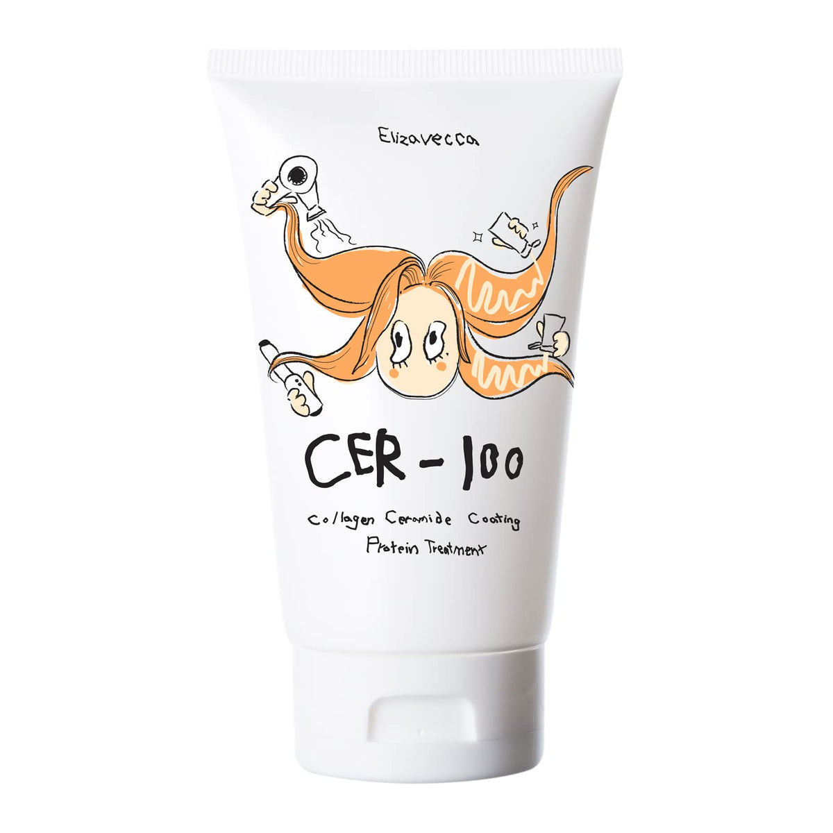 Elizavecca cer-100 cabello con proteína para reparación suave