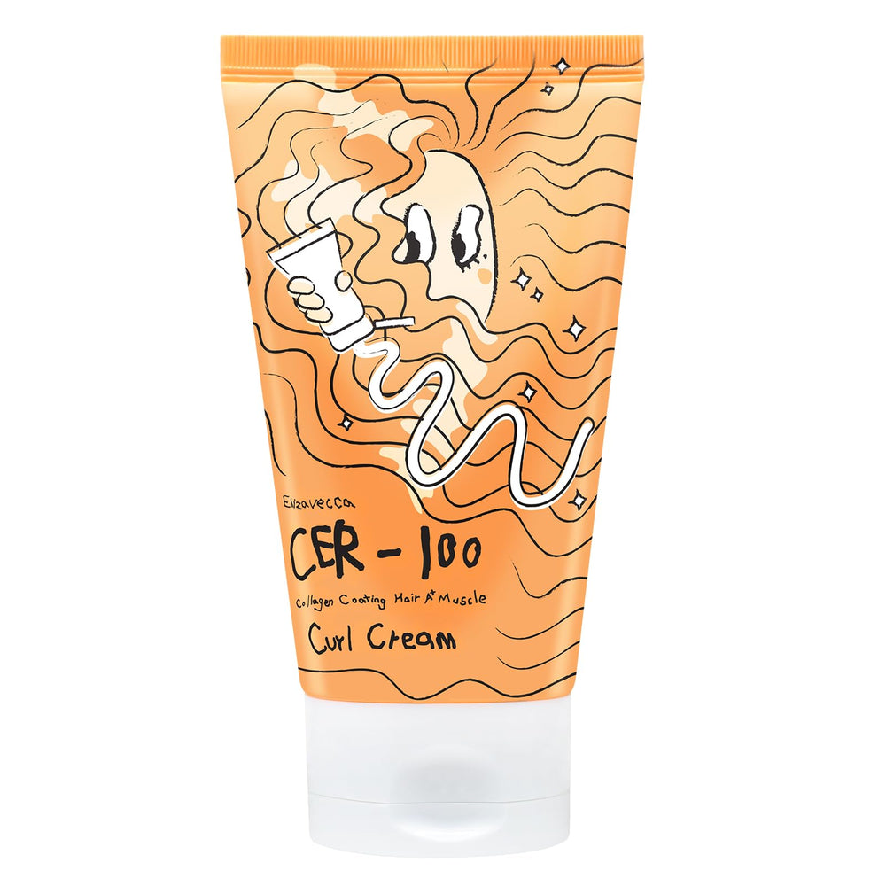 Elizavecca CER-100 crema rizos, envase 120 ml para definir rizos y definir