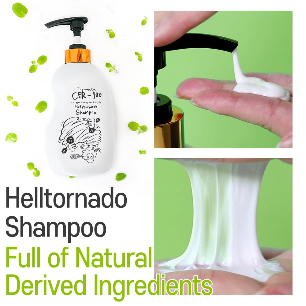 Elizavecca CER-100, cuidado diario para cabello con grasa.