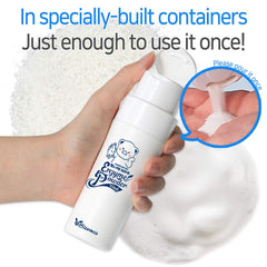 Burbujas de limpieza suaves durante el lavado con Elizavecca Milky Piggy