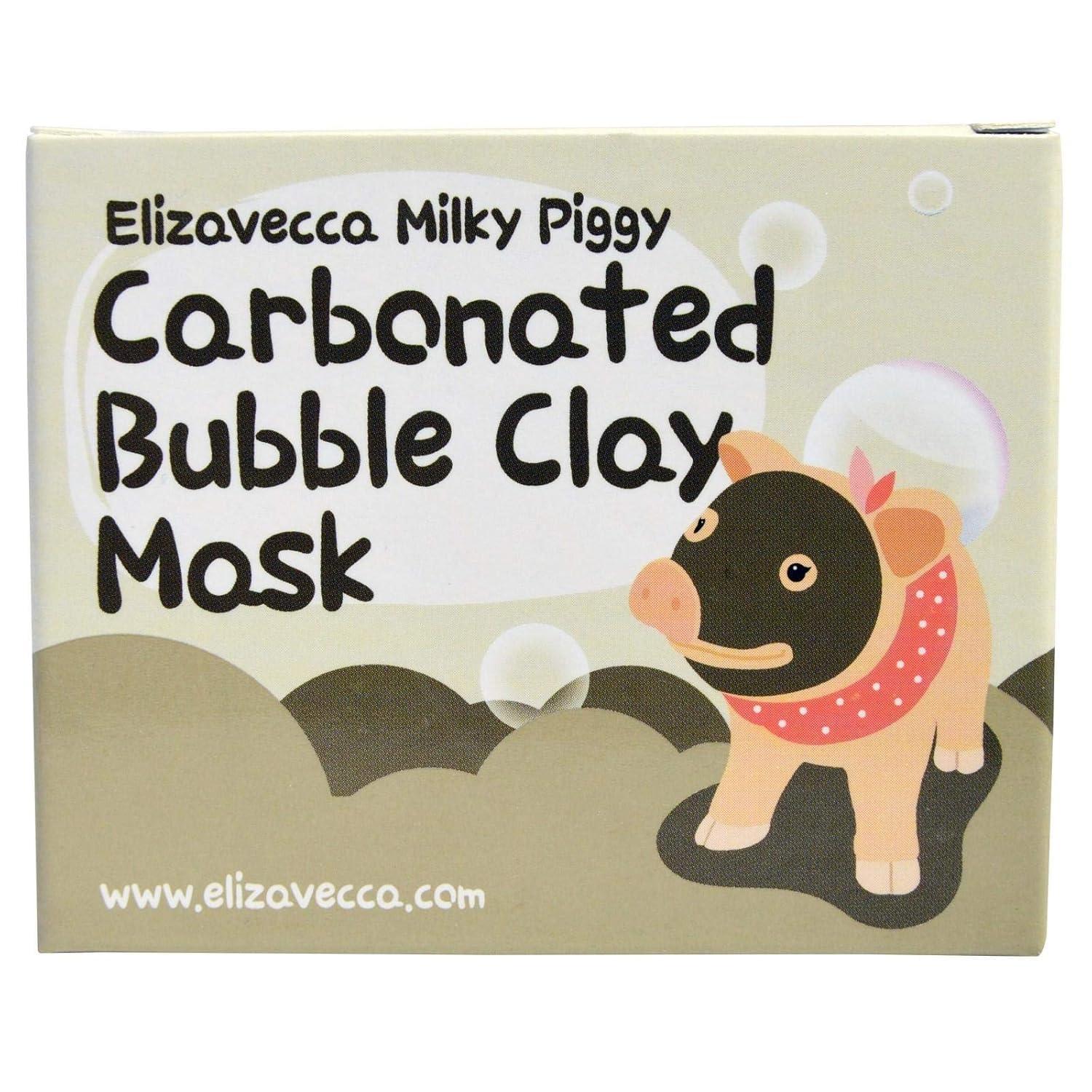 Elizavecca Milky Piggy, textura de arcilla exfoliante, revela limpieza de poros y suavidad.