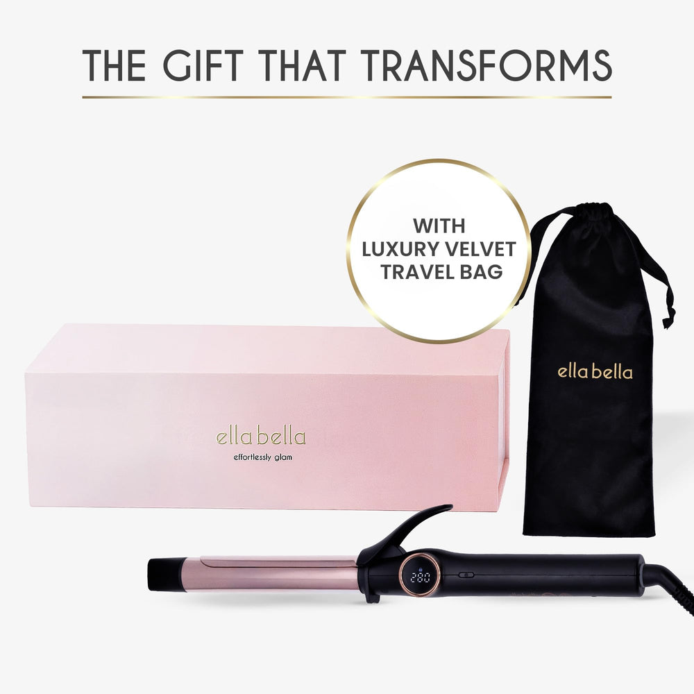Bolsa de viaje de terciopelo para almacenamiento elegante de Ella Bella.