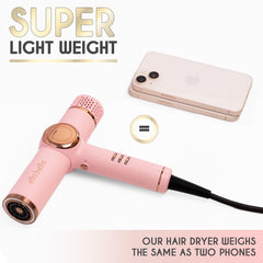 Control de calor inteligente de ELLA BELLA para todo tipo de cabello.