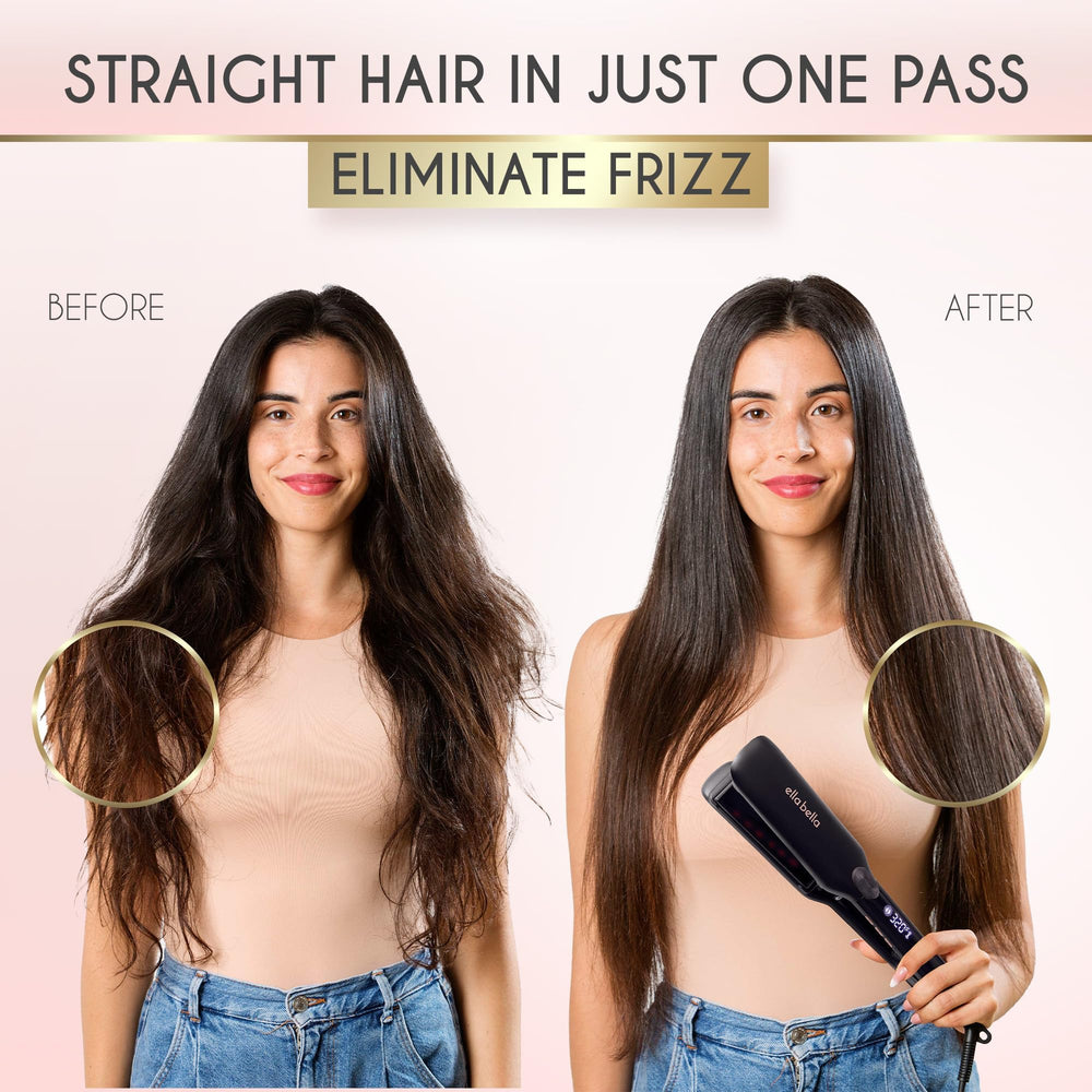 Placas de titanio distribuyen calor de forma uniforme y reducen frizz