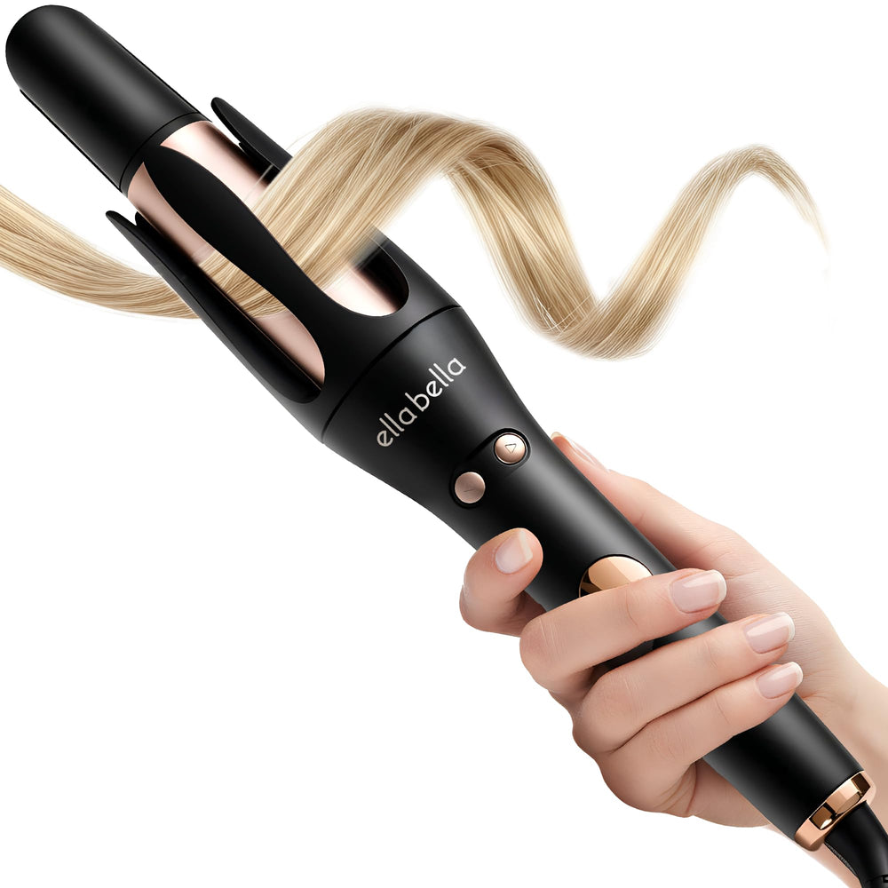 Rizador automático ELLA BELLA con giro suave para rizos definidos.