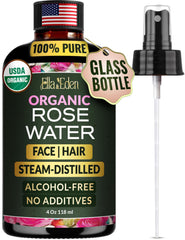 Ella & Eden Agua de Rosa: pulverizador facial suave para hidratar la piel