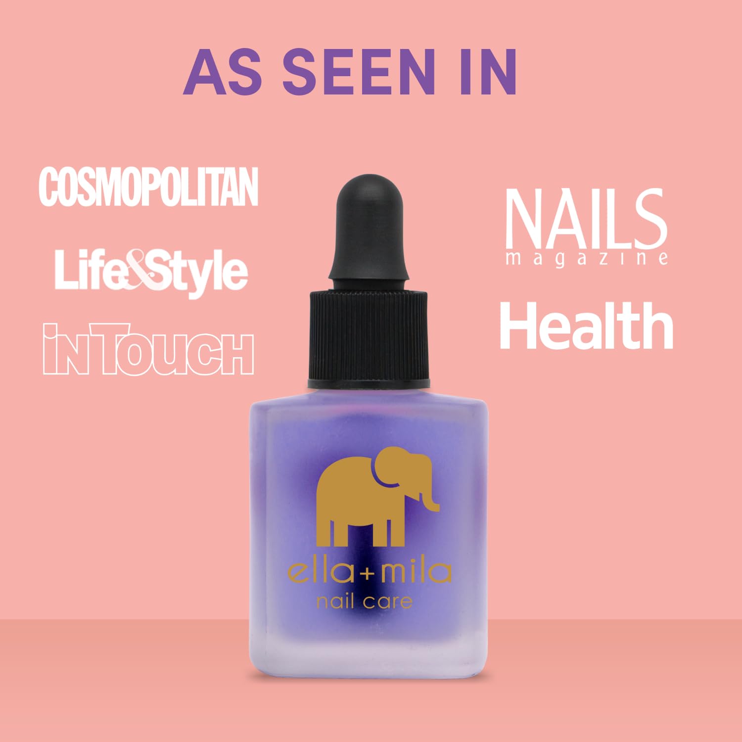 ella+mila fórmula para crecimiento de uñas, fortalecimiento gradual