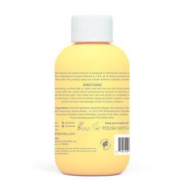 ella+mila Jojoba Nail Polish Remover cap for mess free application