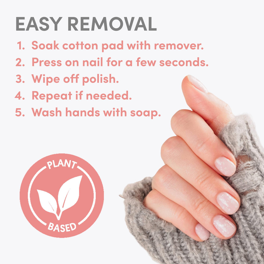 Ella+Mila botella de 16 oz para sesiones de manicura en casa.