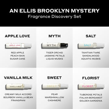 Ellis Brooklyn Florist Mystery, botella floral para momentos de relajación e inspiración.