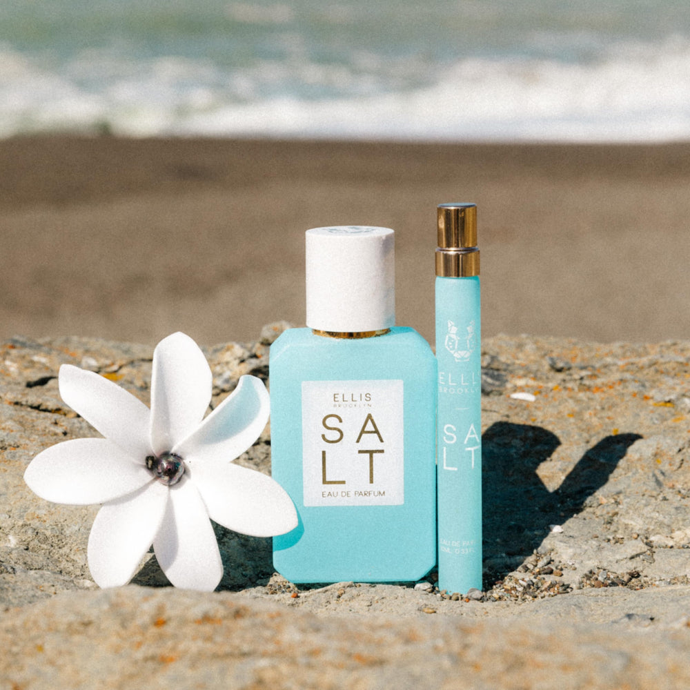Ellis Brooklyn Salt, aplicación en la palma, sensación envolvente