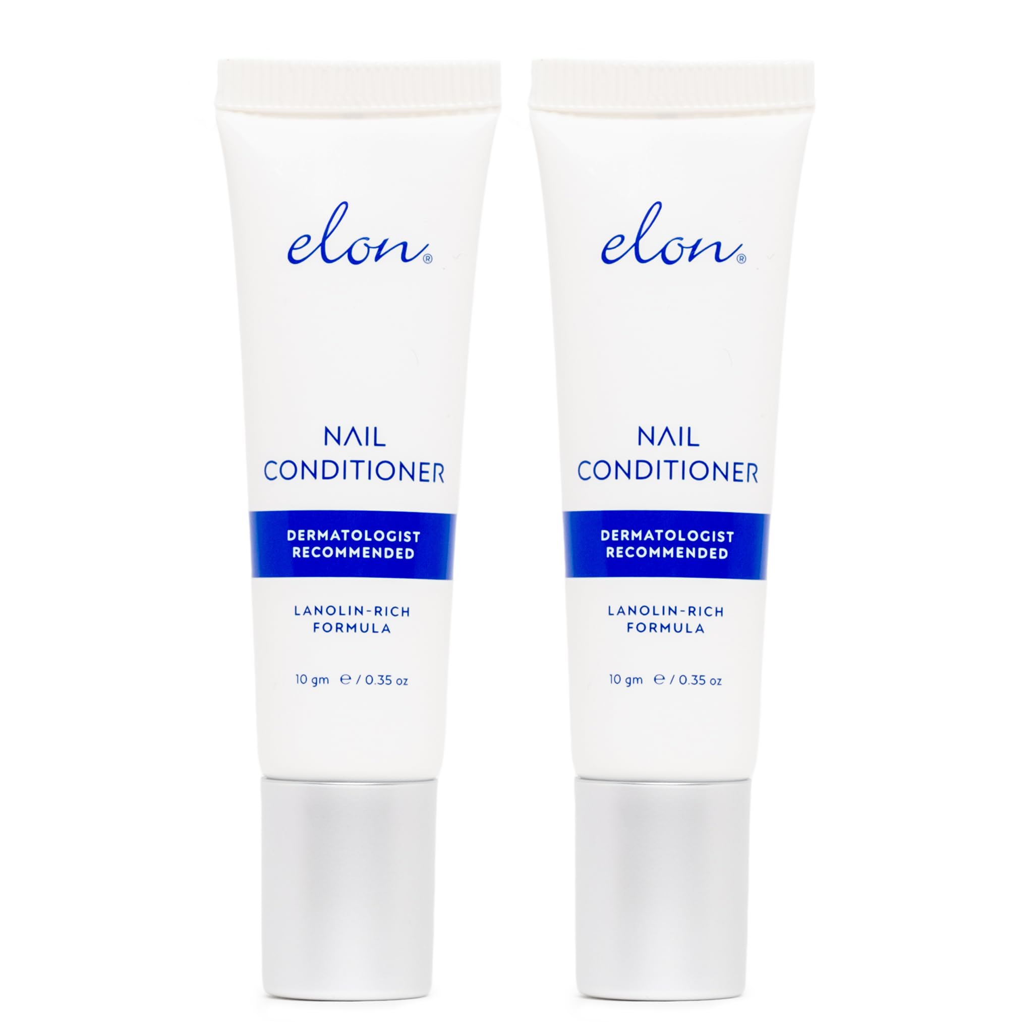 Elon Condicionador de Uñas con Lanolina: botella visible, hidratación suave para uñas frágiles.
