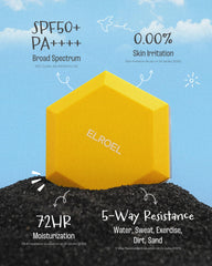ELROEL Pang Pang Sun Cushion Plus aplicador compacto para retoques.