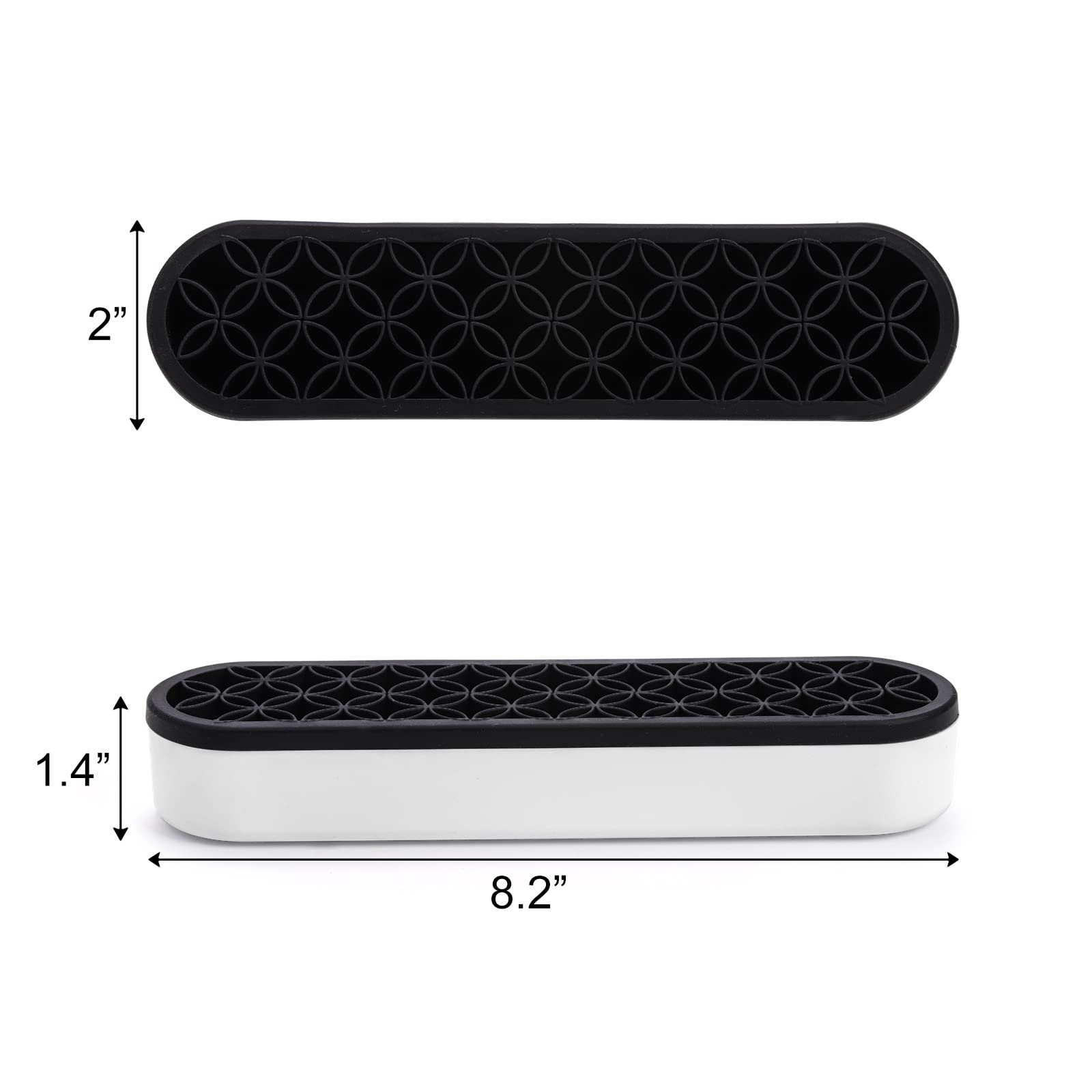 Elsjoy organizador de escritorio en silicona duradera protege herramientas y mantiene la superficie limpia.
