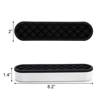 Elsjoy organizador de escritorio en silicona duradera protege herramientas y mantiene la superficie limpia.