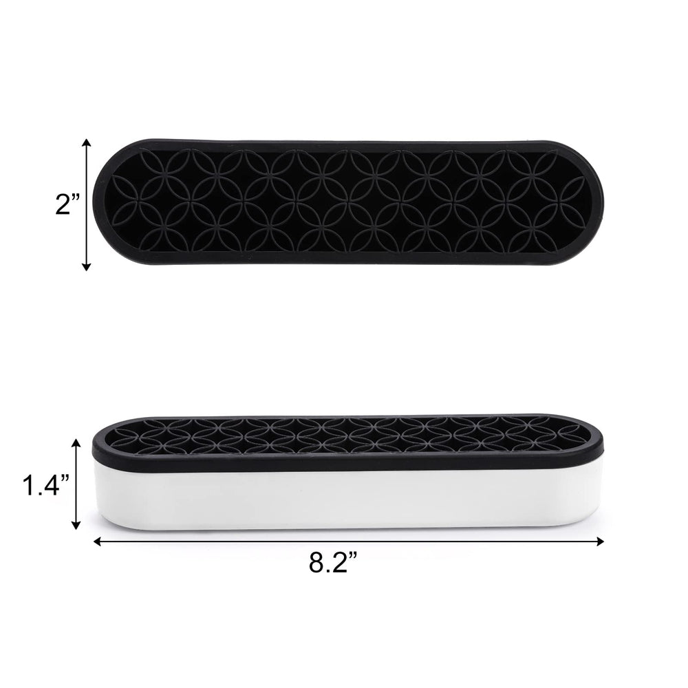 Elsjoy organizador de escritorio en silicona duradera protege herramientas y mantiene la superficie limpia.