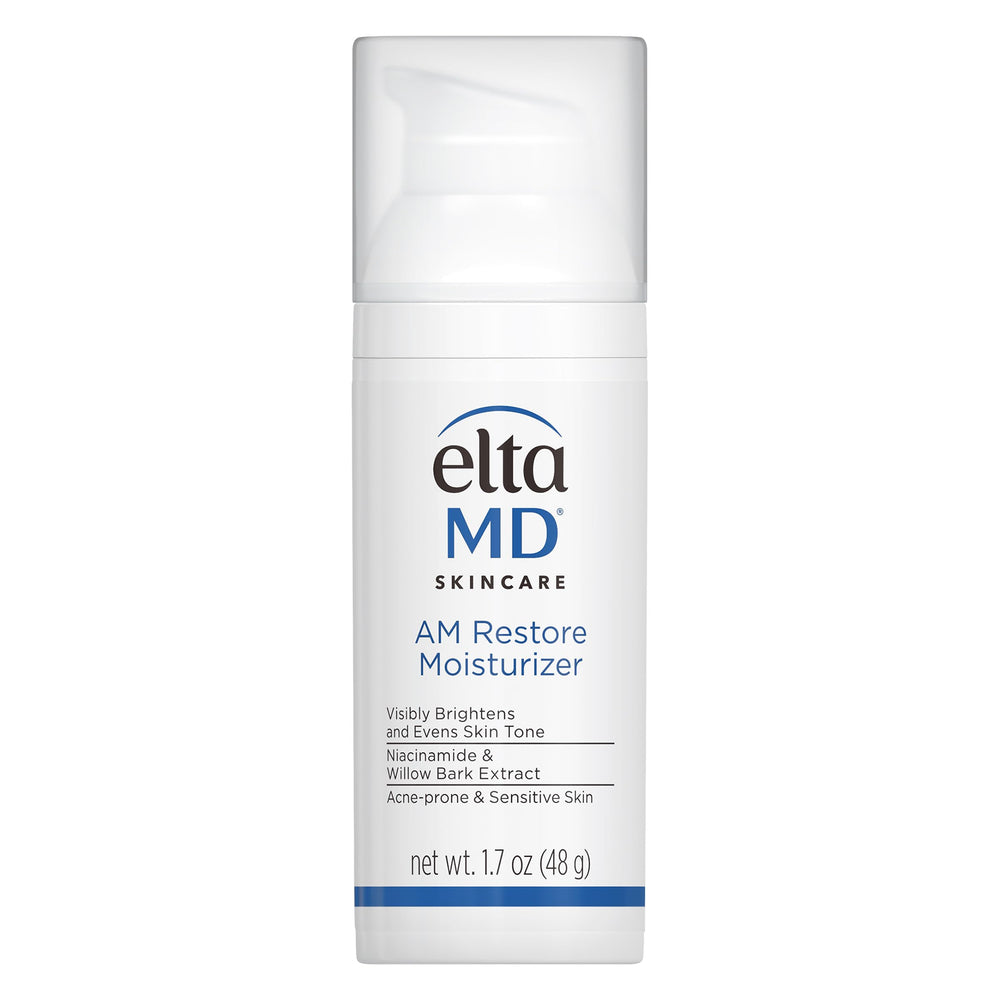 EltaMD AM Restore crema facial ligera para hidratación diaria sin aceite.