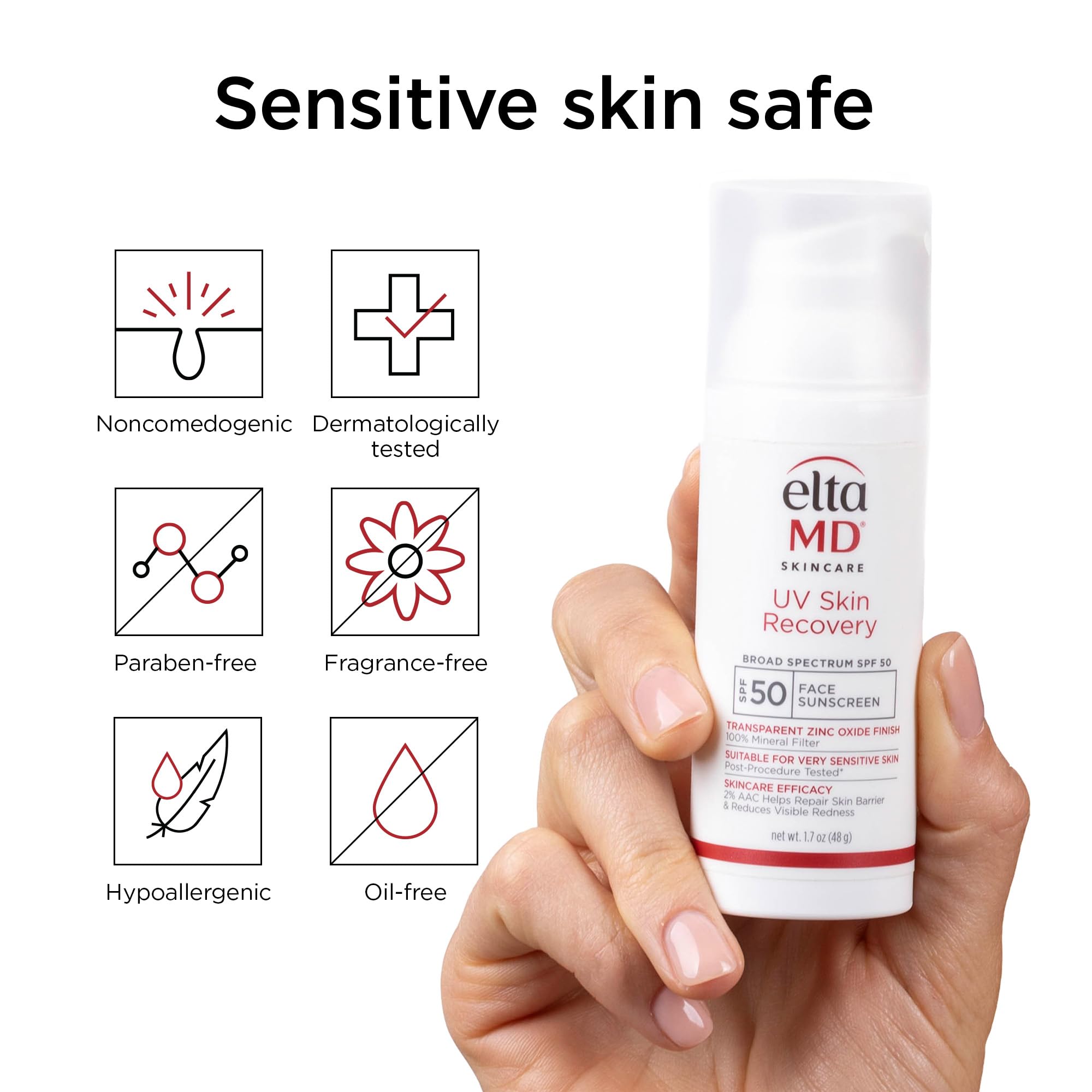 Base de maquillaje ligera con protector mineral EltaMD