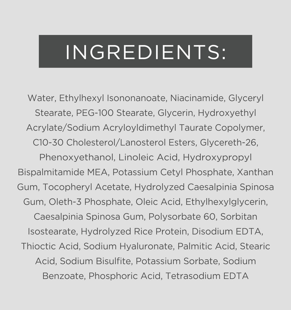 Crema sin aceite de EltaMD PM Restore para piel sin poros.