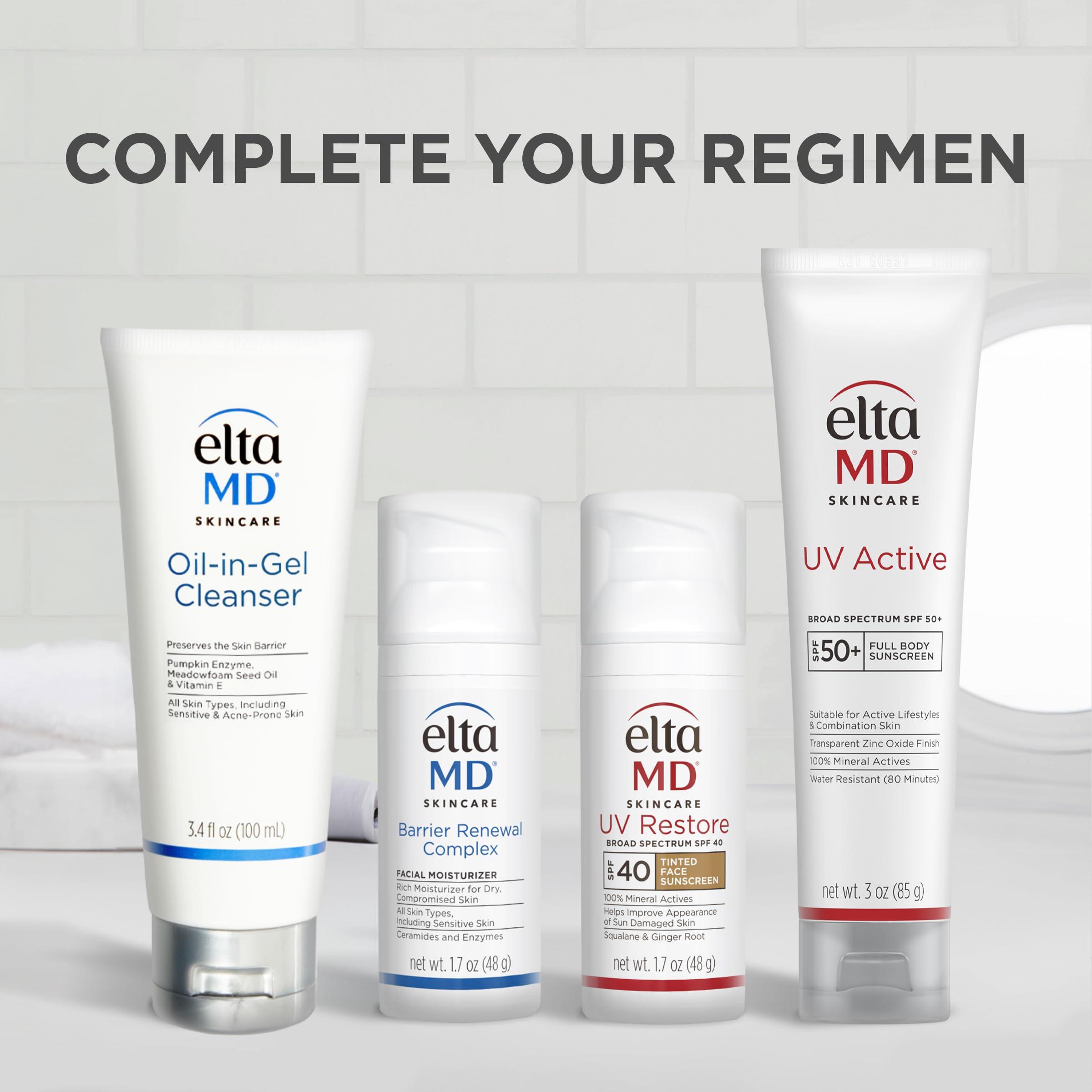 EltaMD UV Restore, recomendable dermatológicamente, para un cuidado suave.