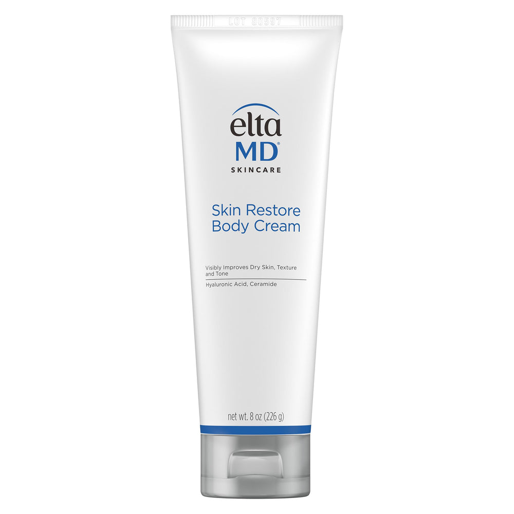 EltaMD Skin Restore: textura cremosa que hidrata piel seca y sensible.