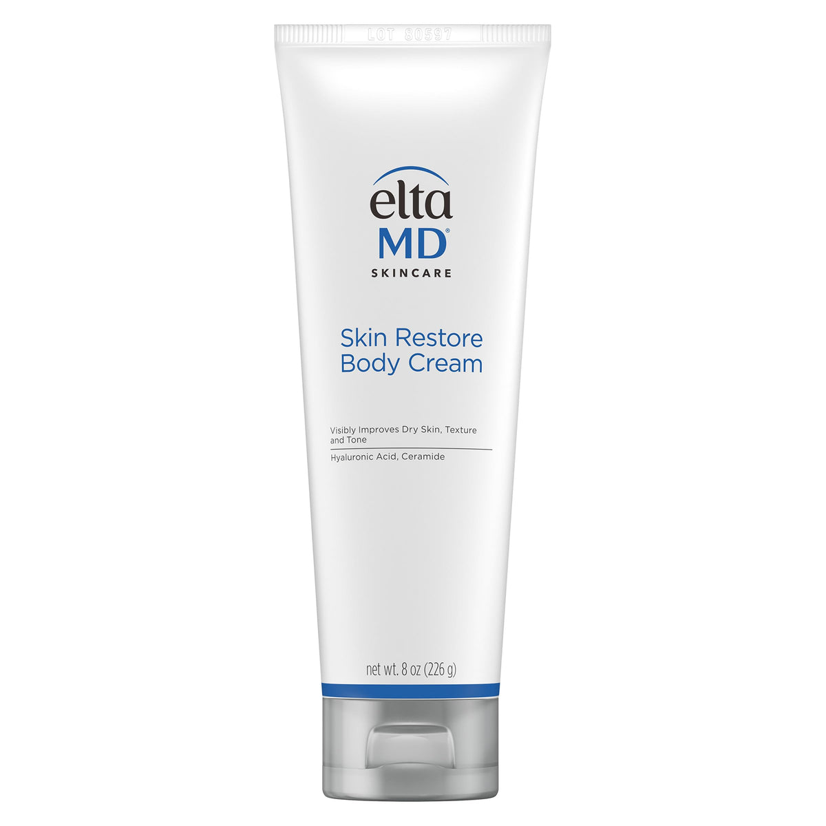 EltaMD Skin Restore: textura cremosa que hidrata piel seca y sensible.
