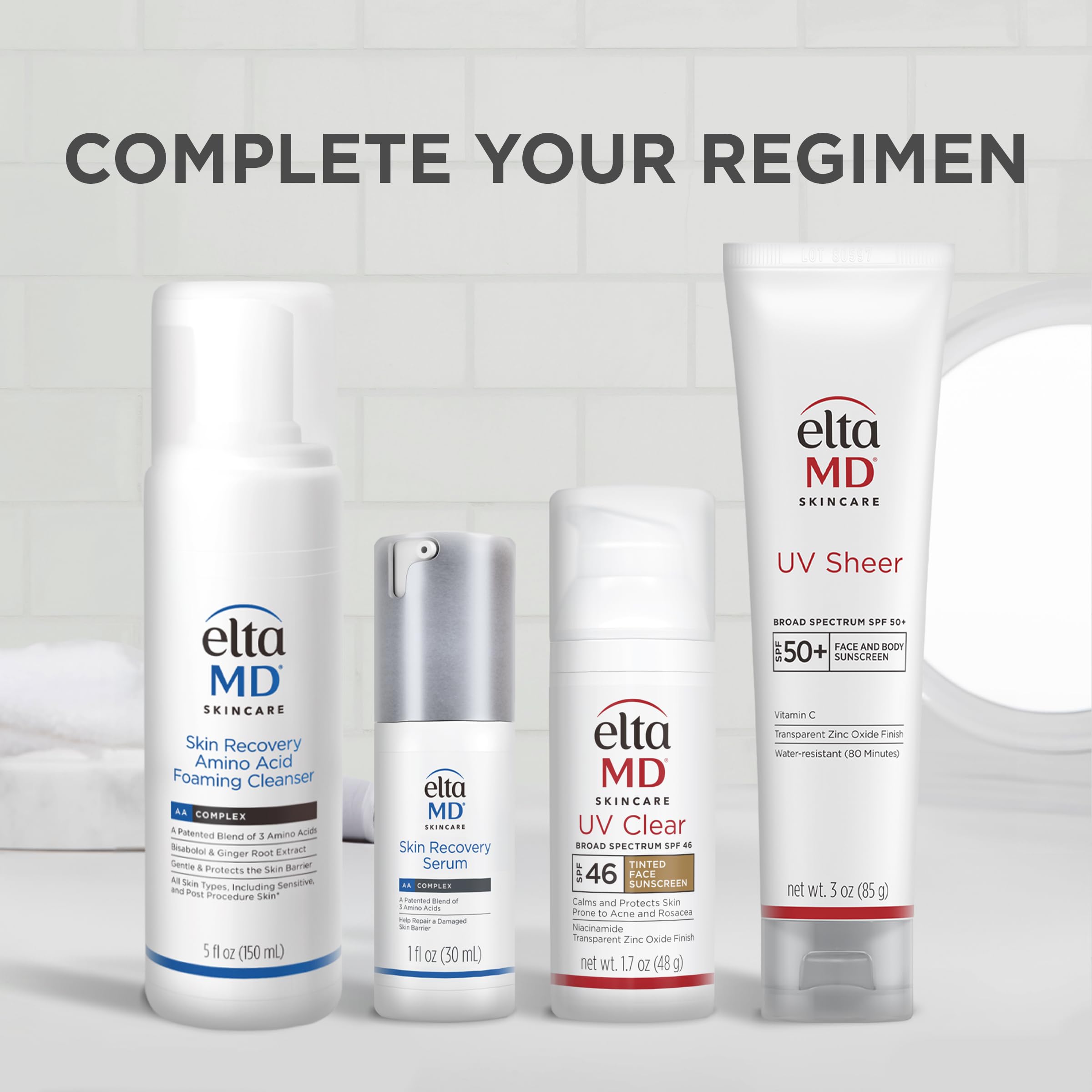 Cuidado diario con EltaMD para piel sensible durante uso diario