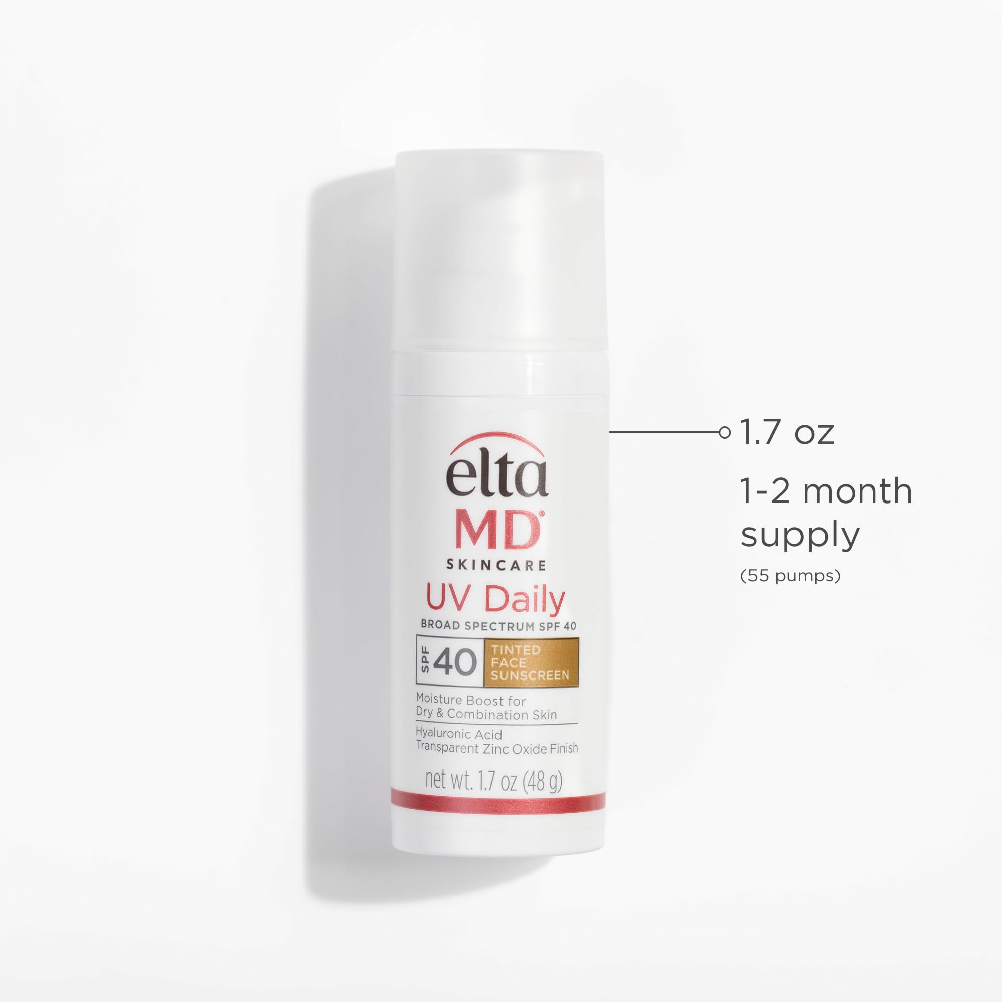 EltaMD UV Daily sin fragancias, opción suave para piel sensible.
