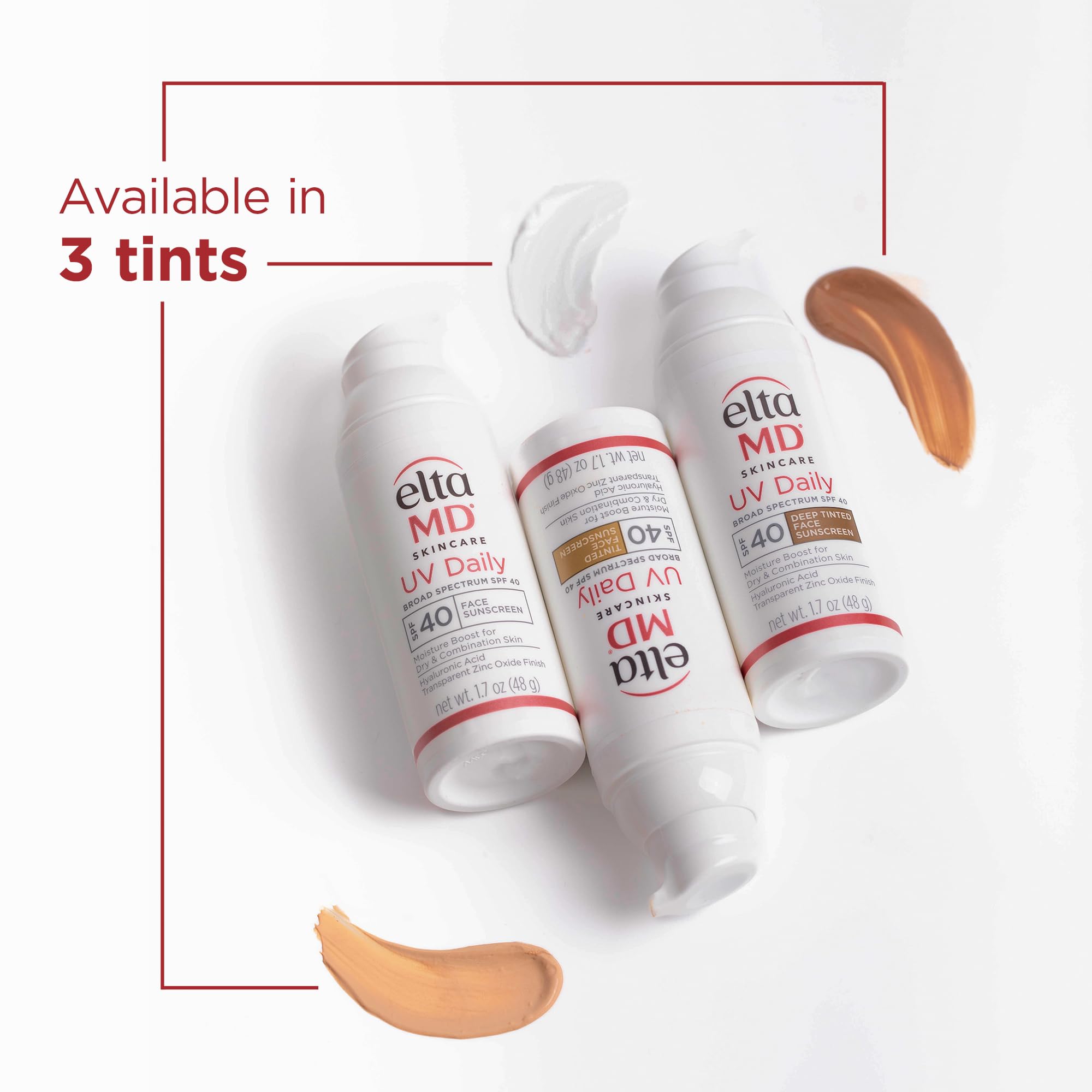 EltaMD UV Daily SPF 40, uso diario fácil de incorporar en la piel.