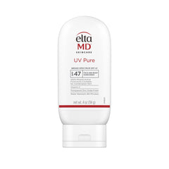 EltaMD UV Pure, bote protegiendo la piel con protector solar mineral para toda la familia.