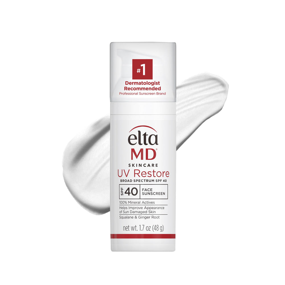 EltaMD UV Restore: bote para rostro con protección mineral suave.