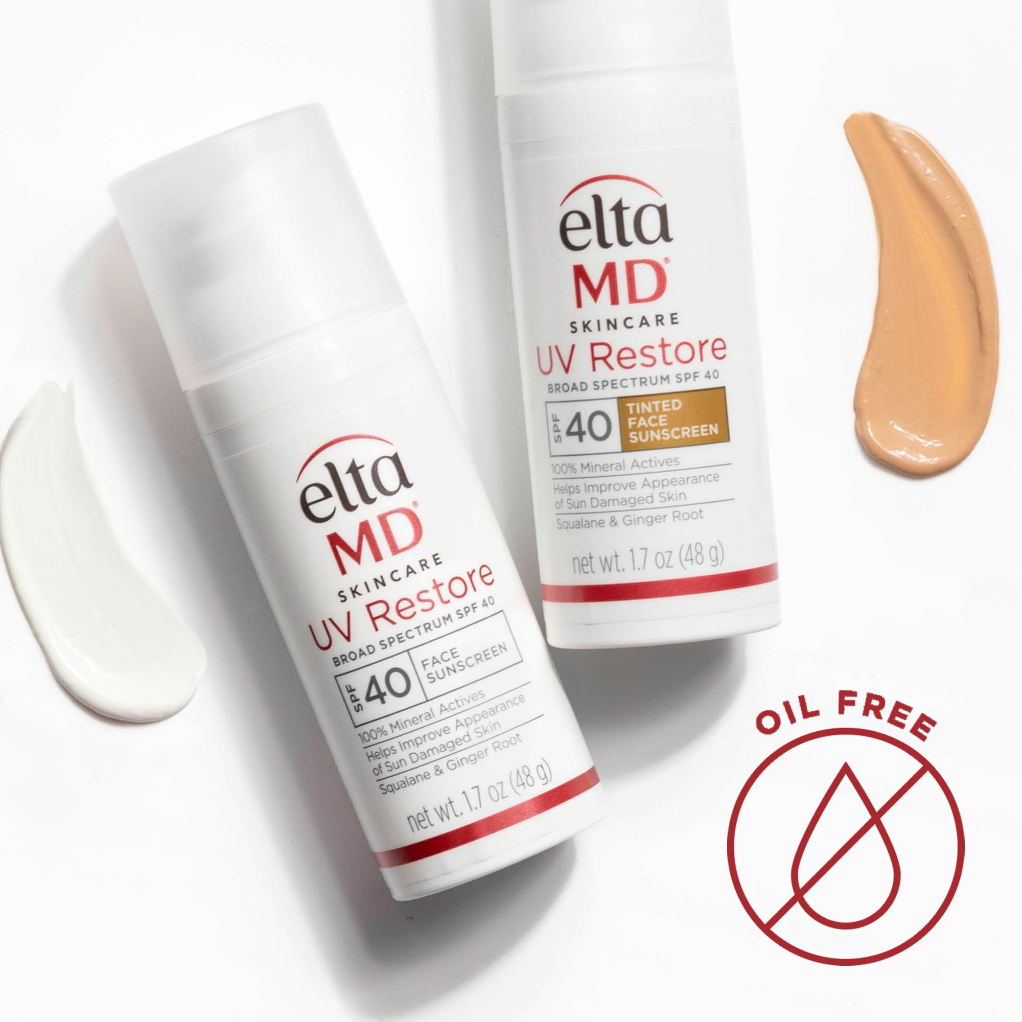 Tono natural de EltaMD UV Restore para unificar la tez.