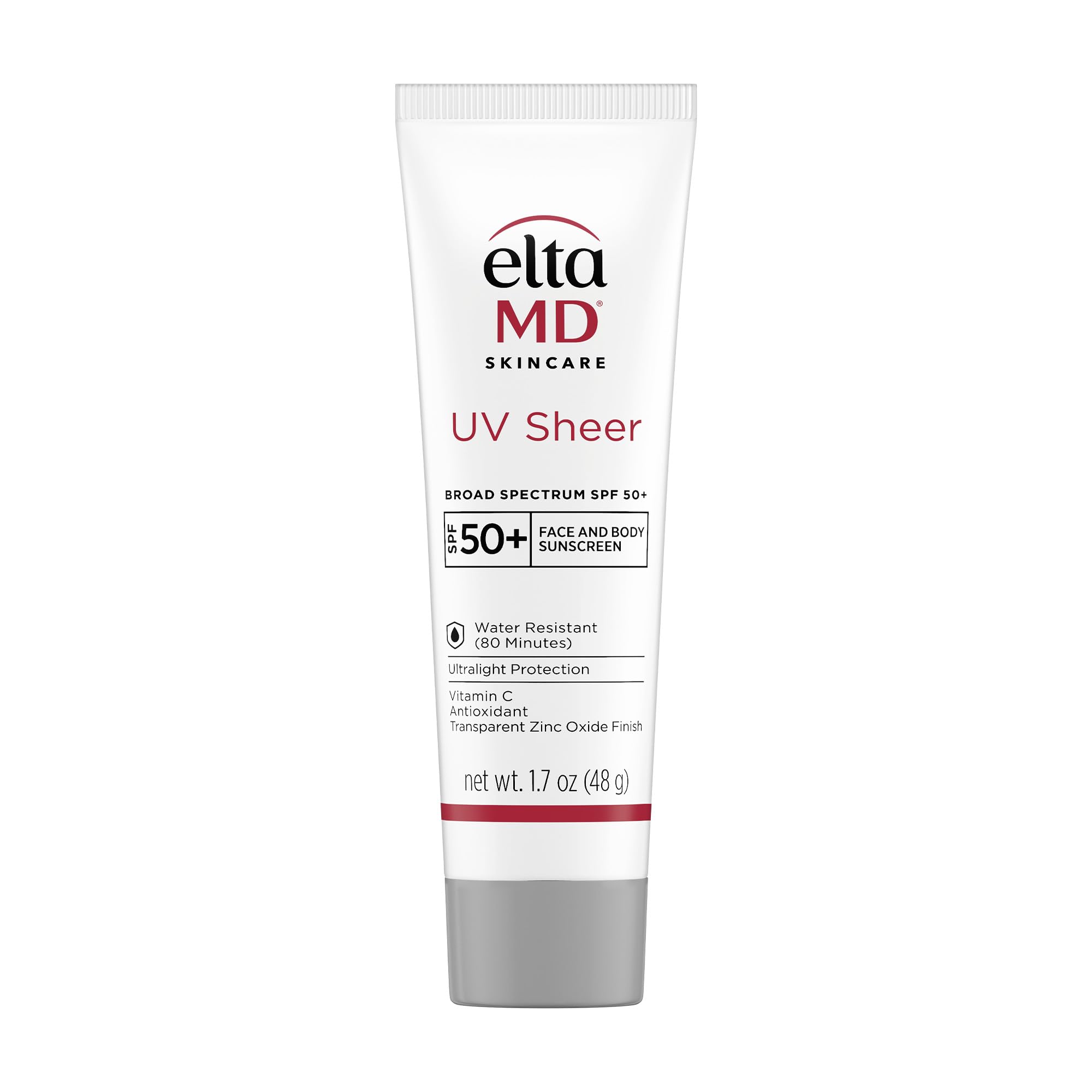 EltaMD UV Sheer: protección SPF50+ para la cara sin residuo blanco.