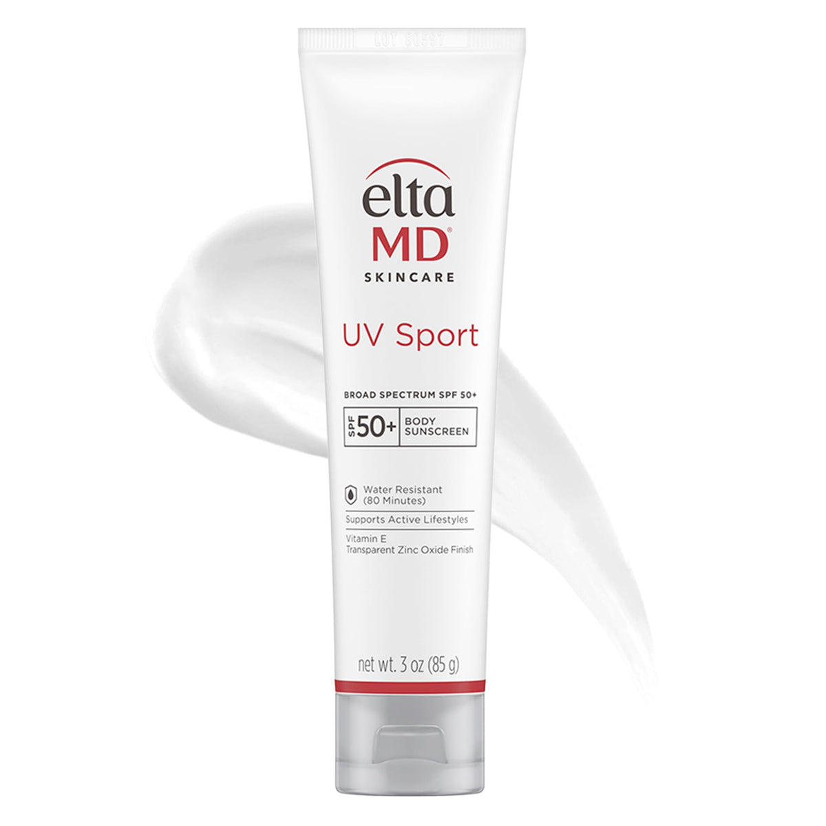 EltaMD UV Sport en bouteille SPF50 pour visage et corps, protection longue durée