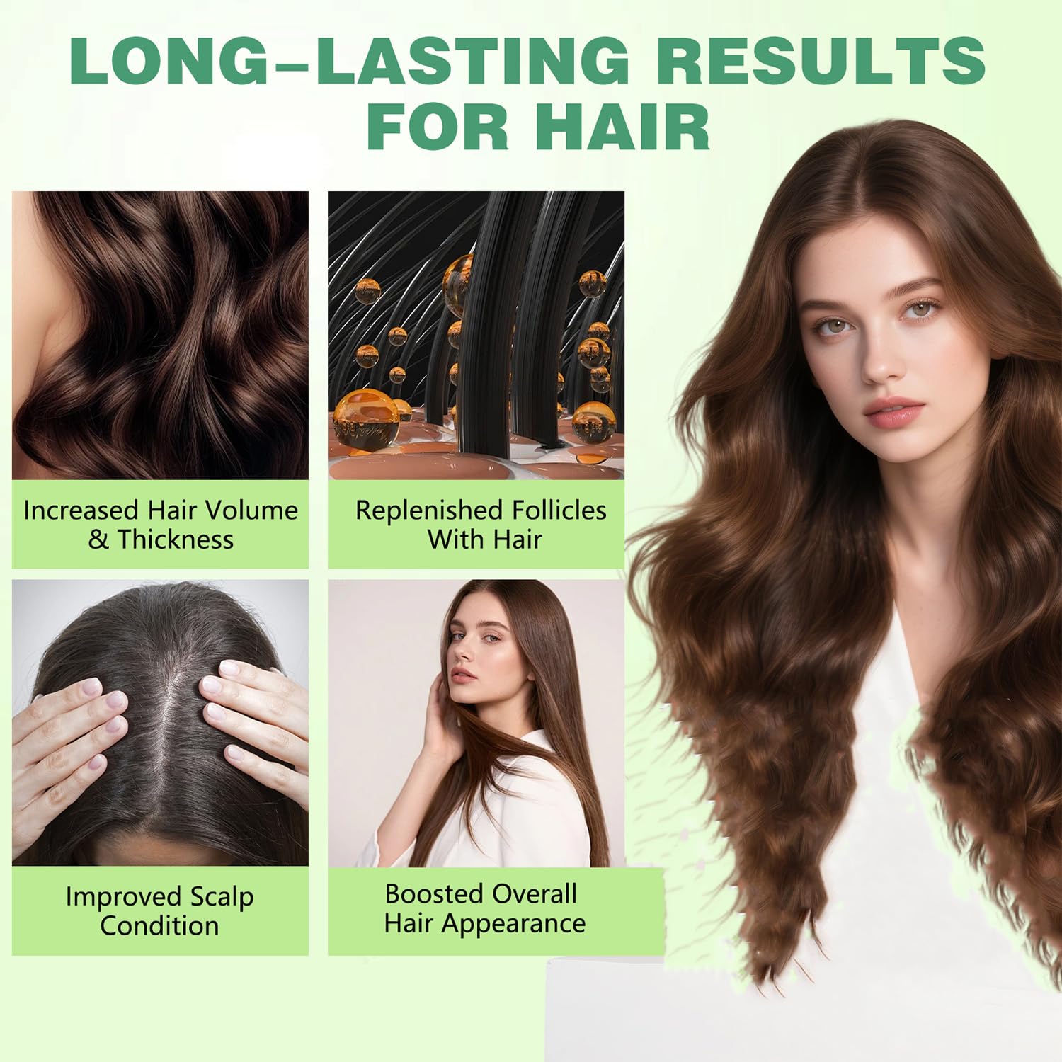 Aplicación diaria para resultados progresivos en el cabello