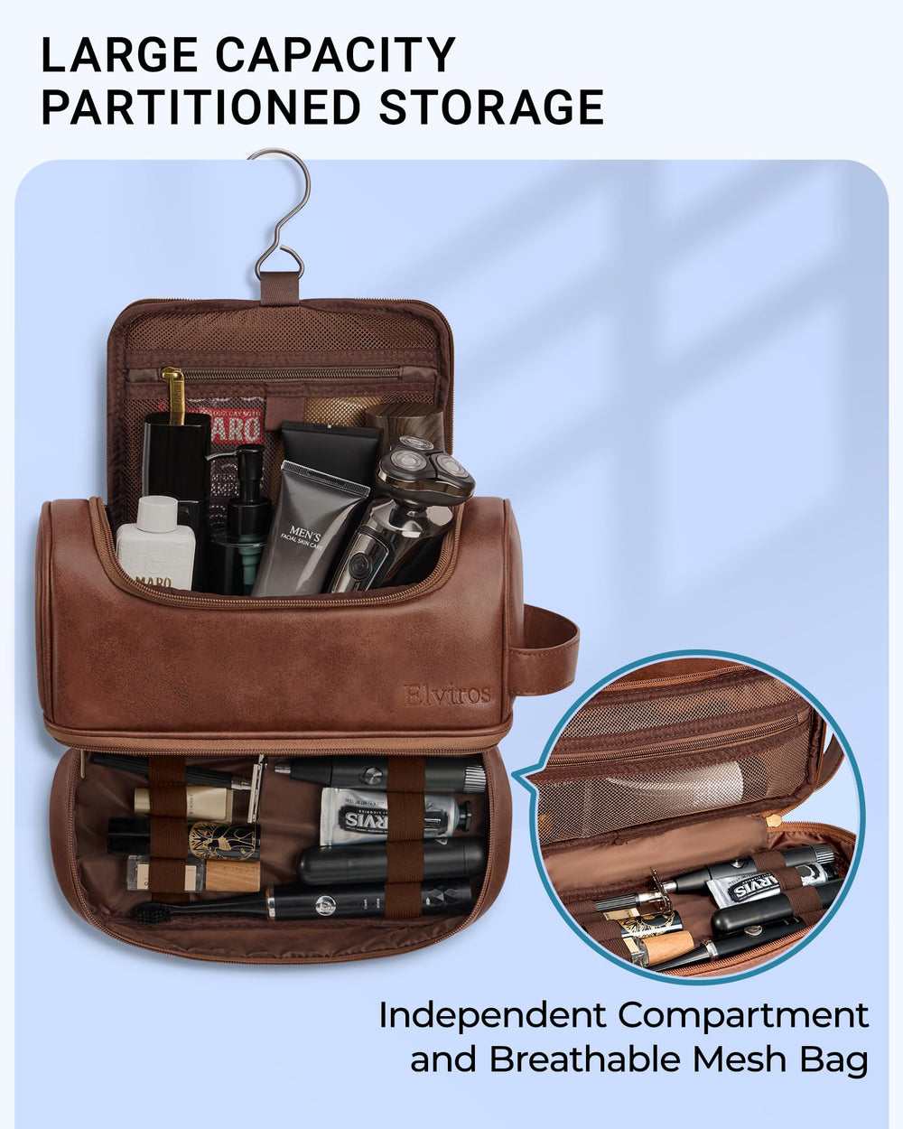 Bolsa impermeable para zapatos en neceser Elviros
