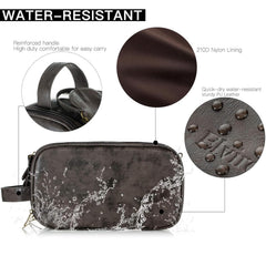 Elviros forro impermeable y cuero sintético protege el contenido de la humedad.