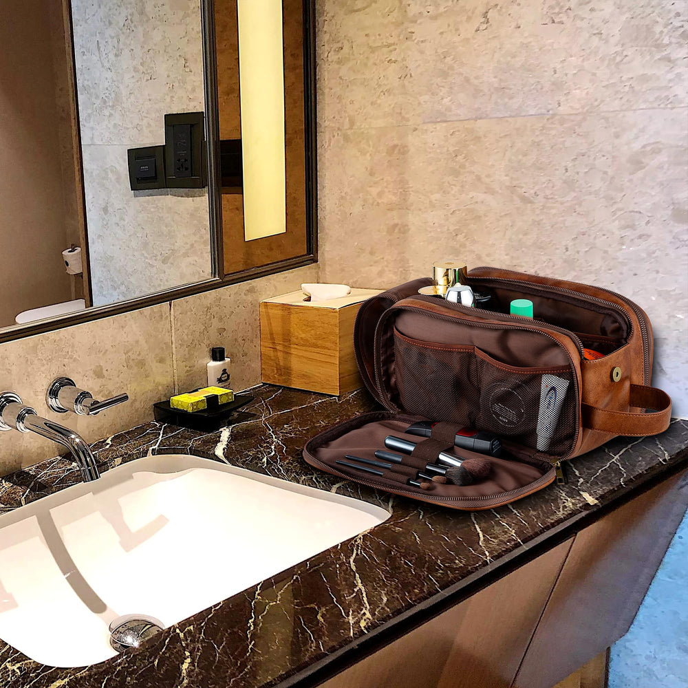 Elviros trousse voyage sport: ideale en voyage et en salle de sport.