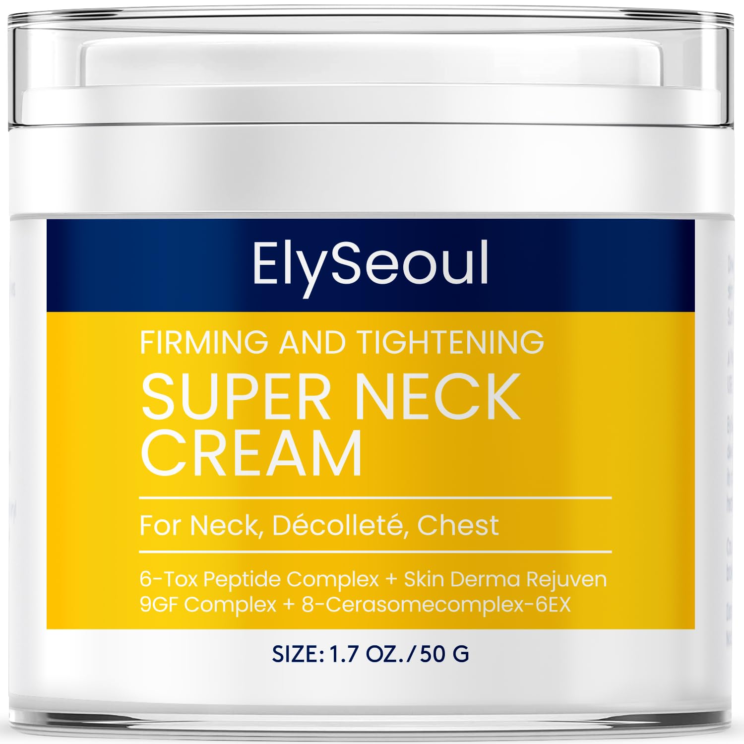 ElySeoul crema cuello botella: cuidado elegante para hidratación y firmeza potencial.